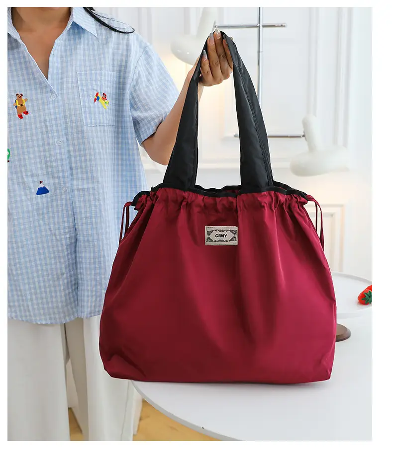 Blue Foldable Mummy Bag Large Capacity Travel Storage Bag — feature 32