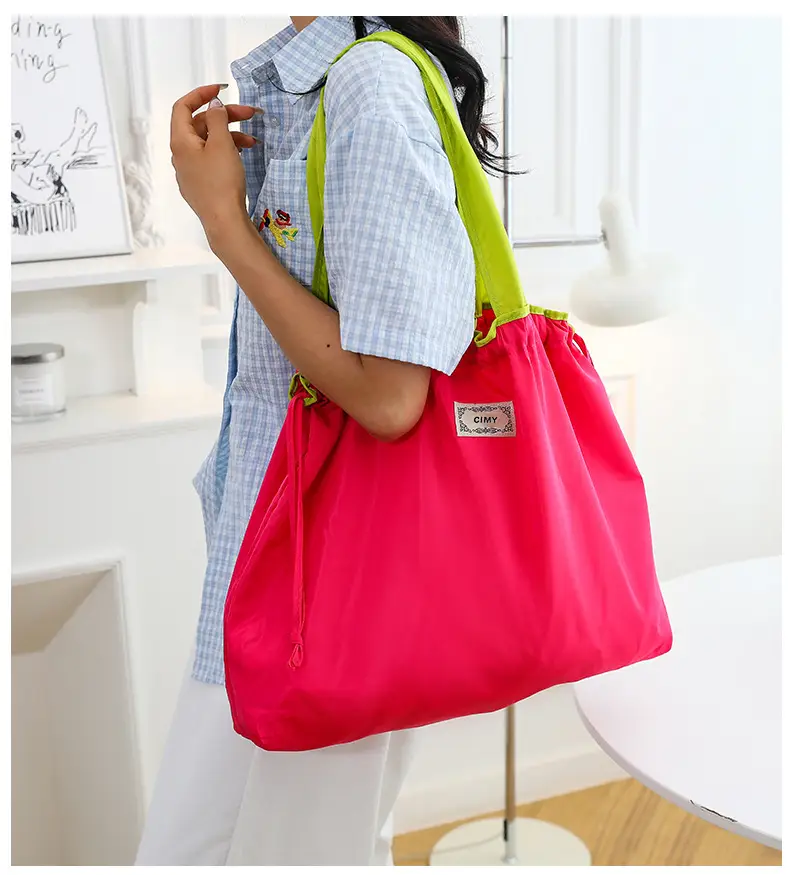 Blue Foldable Mummy Bag Large Capacity Travel Storage Bag — feature 34