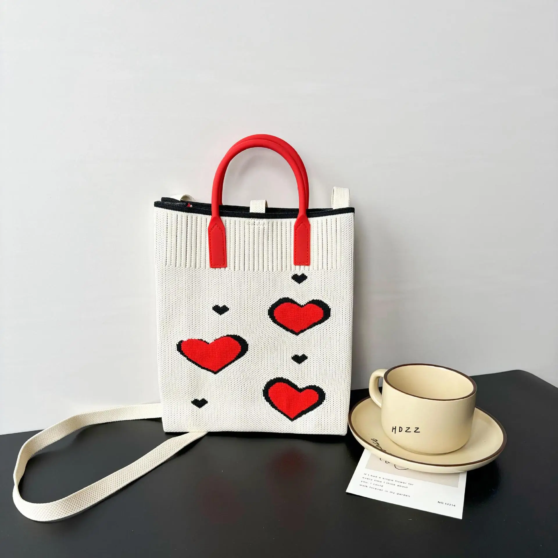 Cartoon Cartoon Mobile Phone Bag Blue White — feature 10