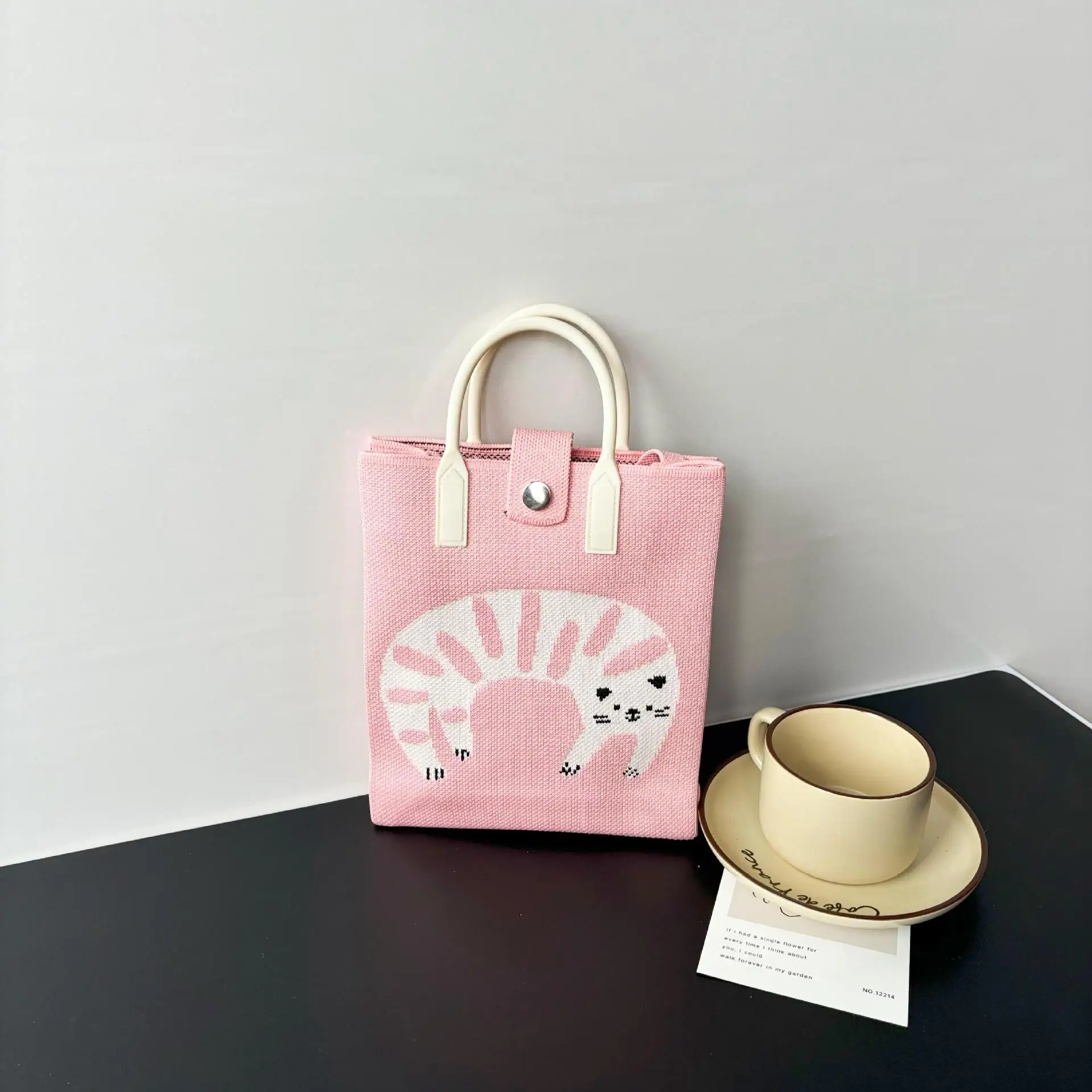 Cartoon Cartoon Mobile Phone Bag Blue White — feature 11