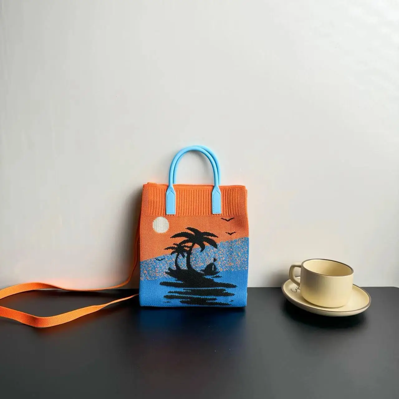 Cartoon Cartoon Mobile Phone Bag Blue White - Image 31