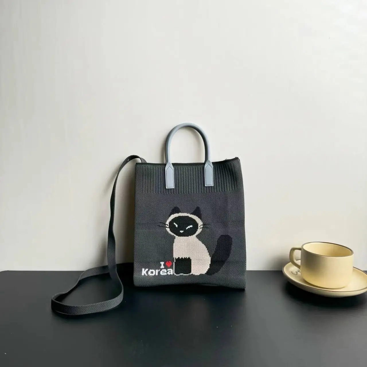 Cartoon Cartoon Mobile Phone Bag Blue White - Image 33