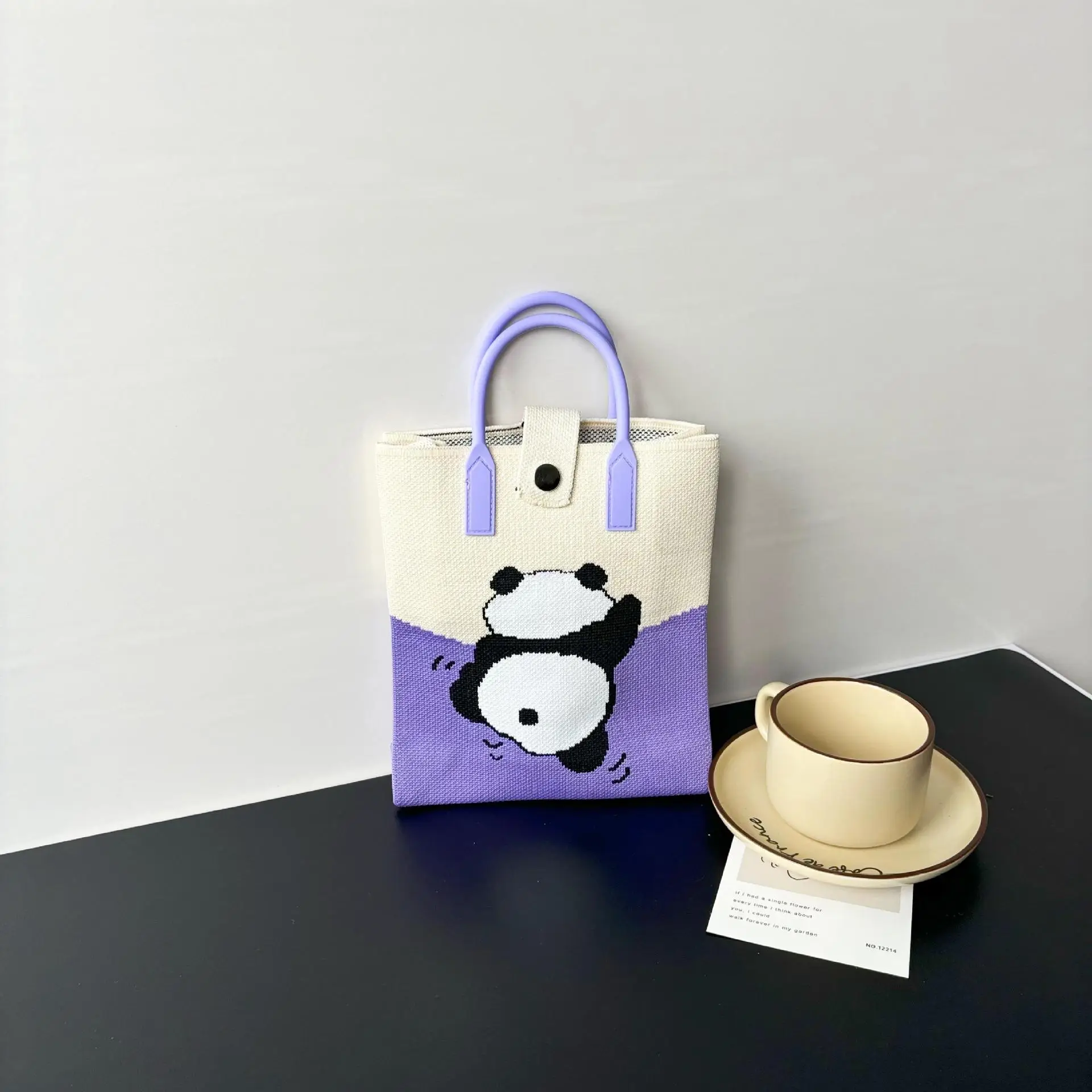 Cartoon Cartoon Mobile Phone Bag Blue White - Image 5