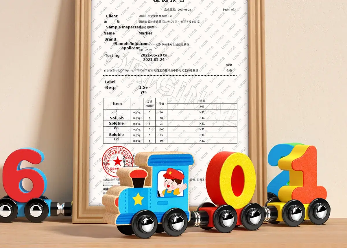 Magnetic Number Train for Kids 0-3 Years Wooden Educational Toy — feature 13