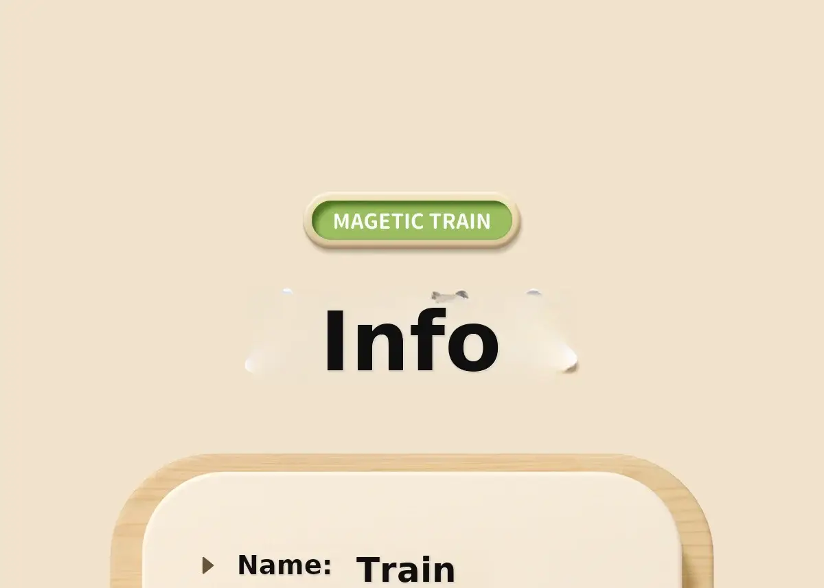 Magnetic Number Train for Kids 0-3 Years Wooden Educational Toy — feature 18