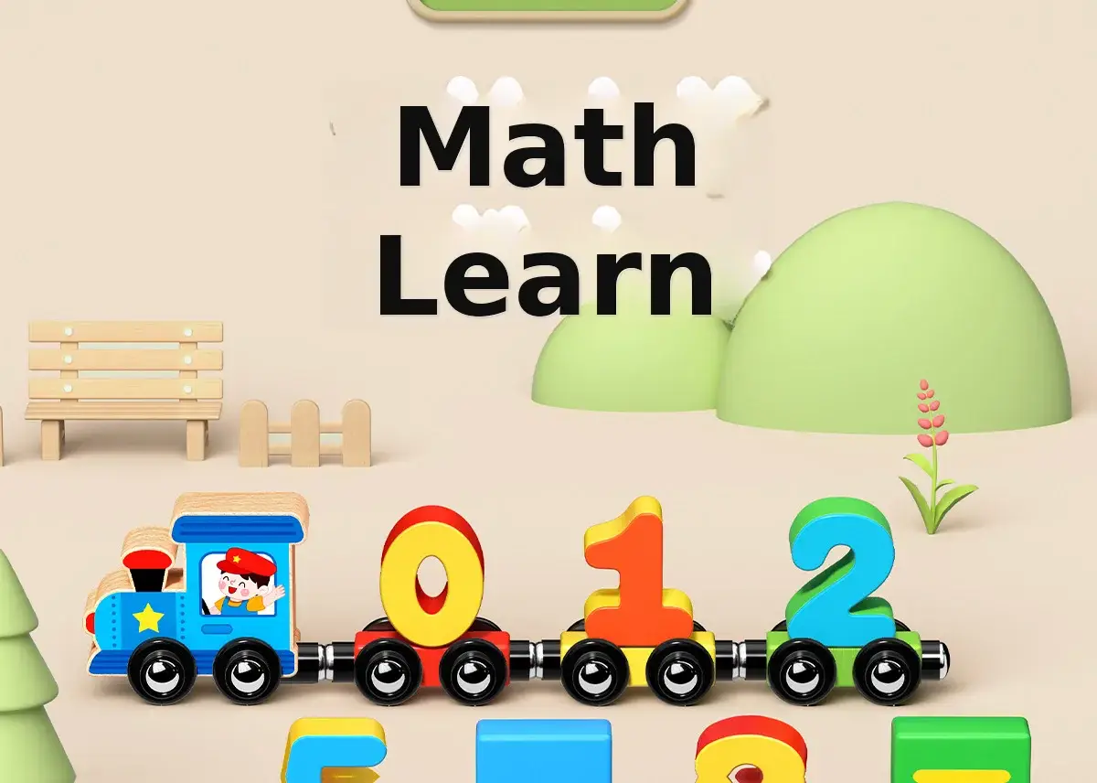 Magnetic Number Train for Kids 0-3 Years Wooden Educational Toy — feature 8
