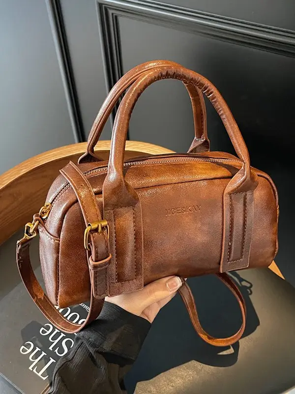 Women Crossbody Bag Winter Vintage Crossbody Shoulder Bag 2026 - Image 7