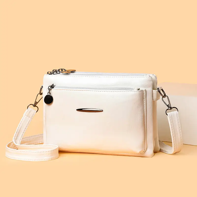 Light Grey Crossbody Phone Bag for Women