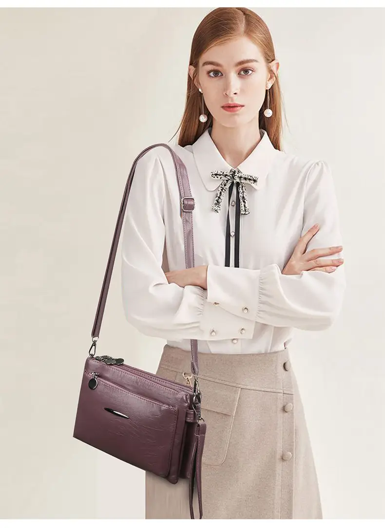 Light Grey Crossbody Phone Bag for Women — feature 20