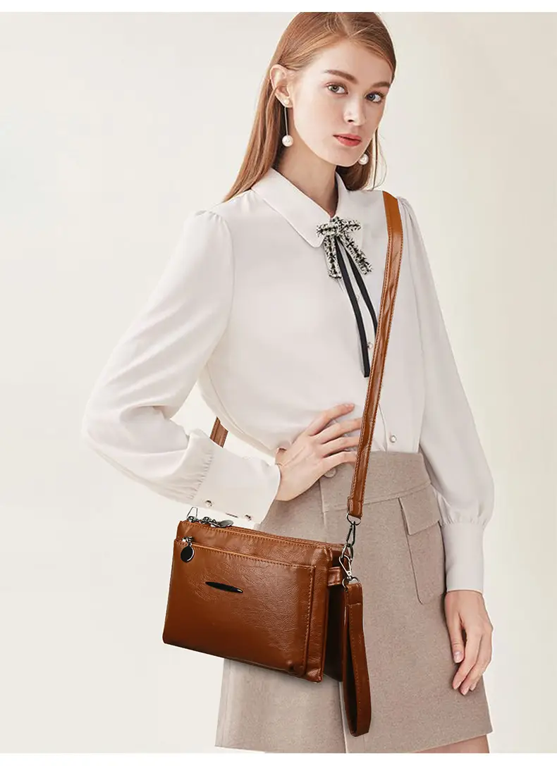 Light Grey Crossbody Phone Bag for Women — feature 23