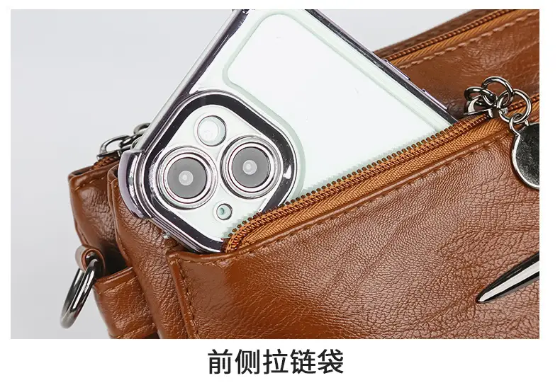 Light Grey Crossbody Phone Bag for Women — feature 46