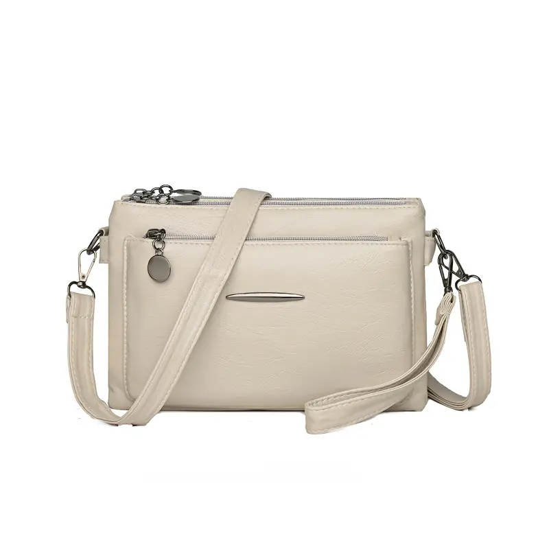 Light Grey Crossbody Phone Bag for Women
