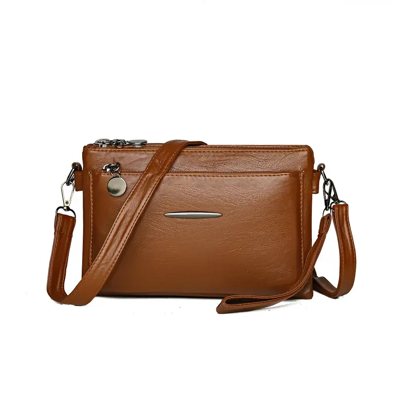 Light Grey Crossbody Phone Bag for Women