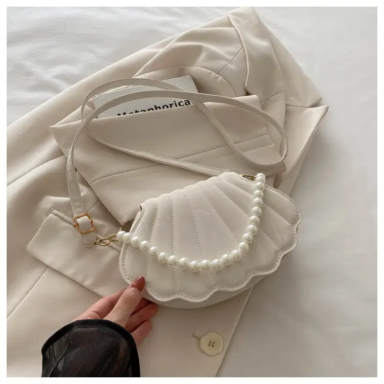 Black Pearl Embellished Shoulder Bag for Women — feature 17