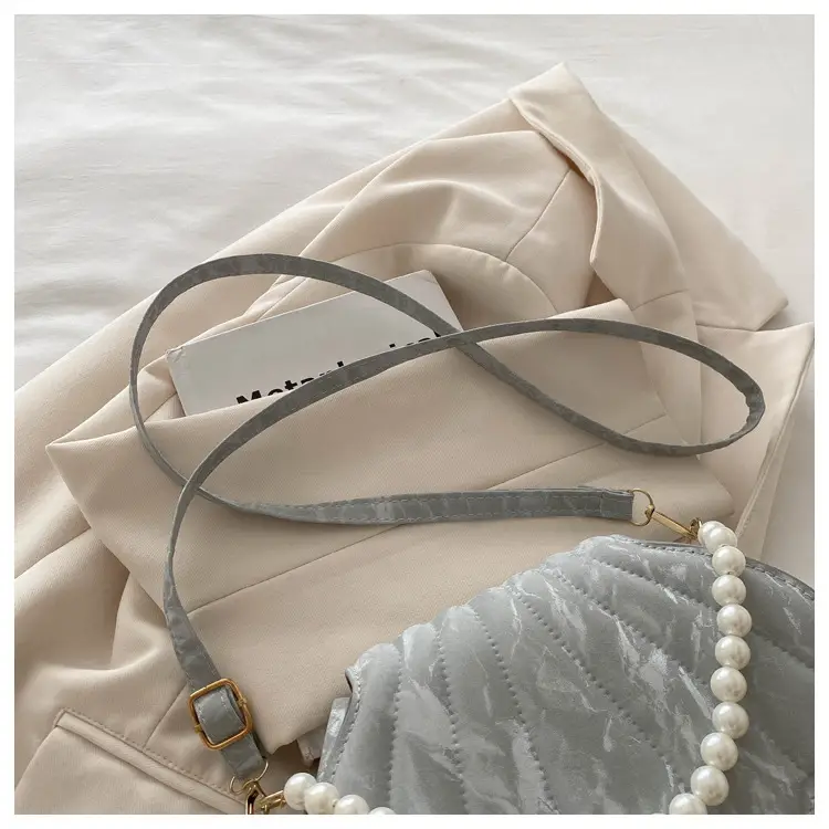 Black Pearl Embellished Shoulder Bag for Women — feature 27