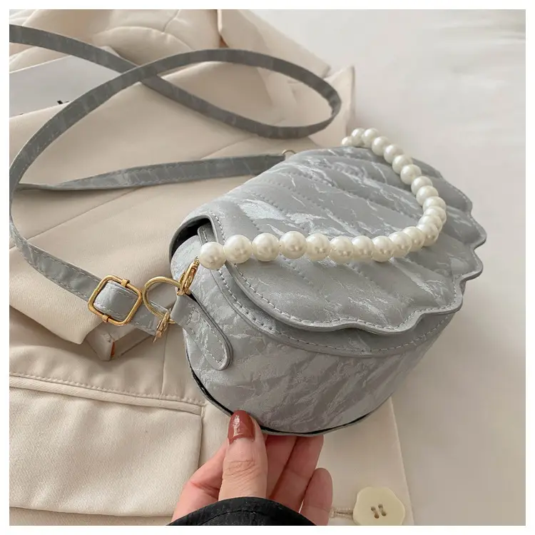 Black Pearl Embellished Shoulder Bag for Women — feature 28