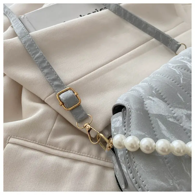 Black Pearl Embellished Shoulder Bag for Women — feature 31