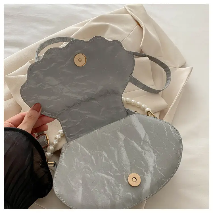 Black Pearl Embellished Shoulder Bag for Women — feature 32