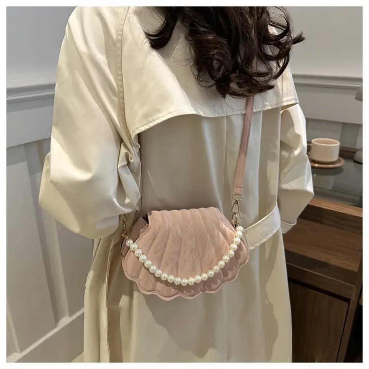 Black Pearl Embellished Shoulder Bag for Women — feature 42