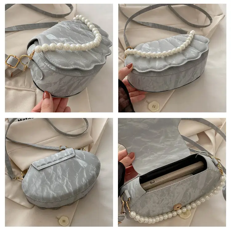 Black Pearl Embellished Shoulder Bag for Women — feature 8