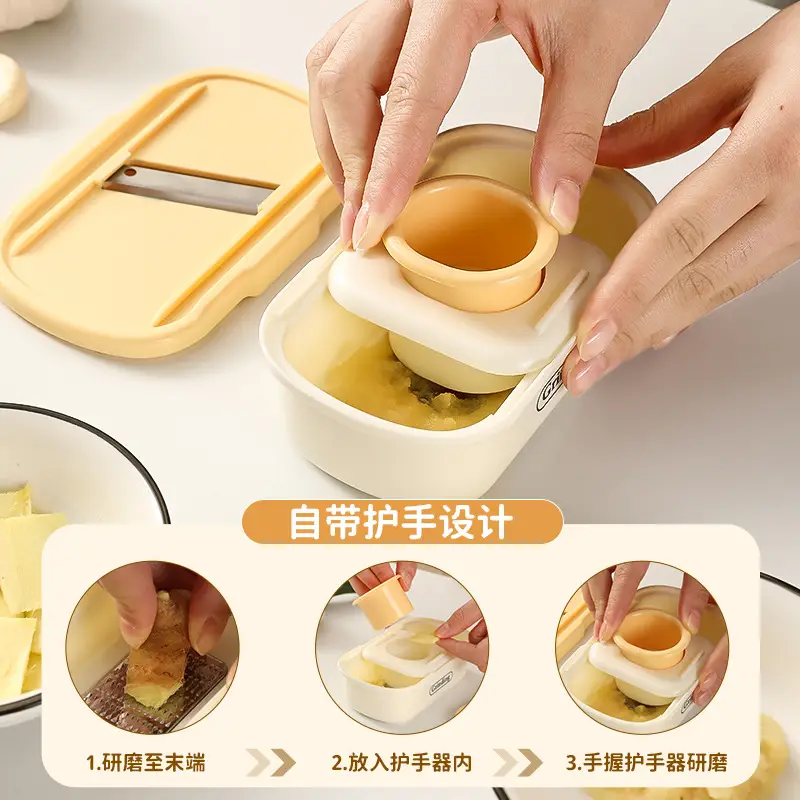 Manual Ginger & Garlic Grinder 2-in-1 Kitchen Tool - Image 6