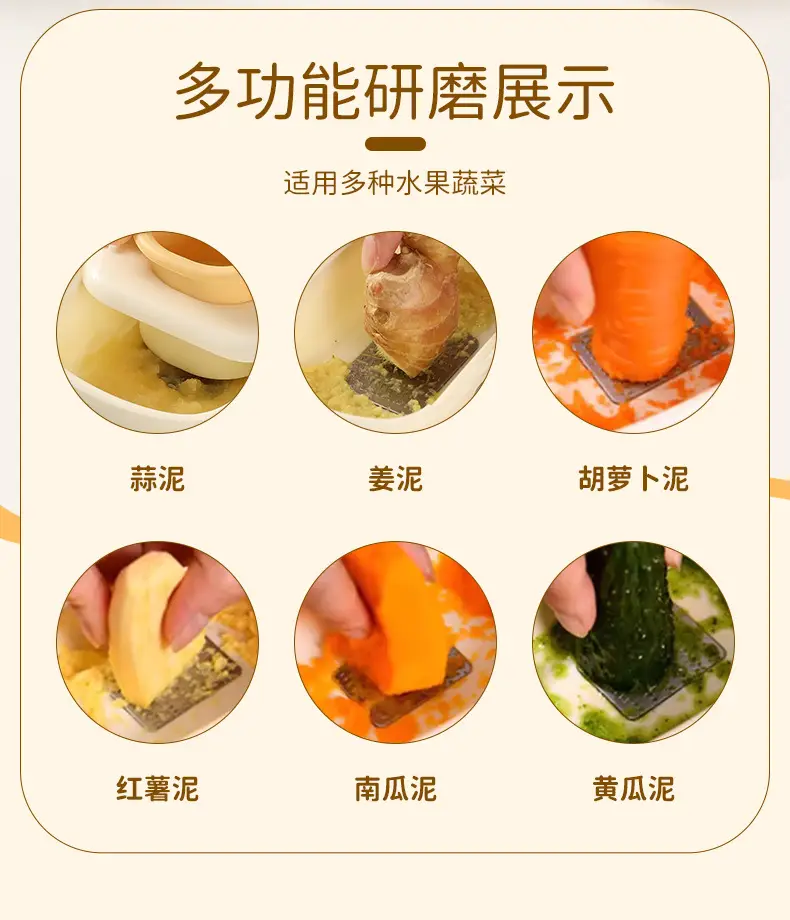 Manual Ginger & Garlic Grinder 2-in-1 Kitchen Tool — feature 11