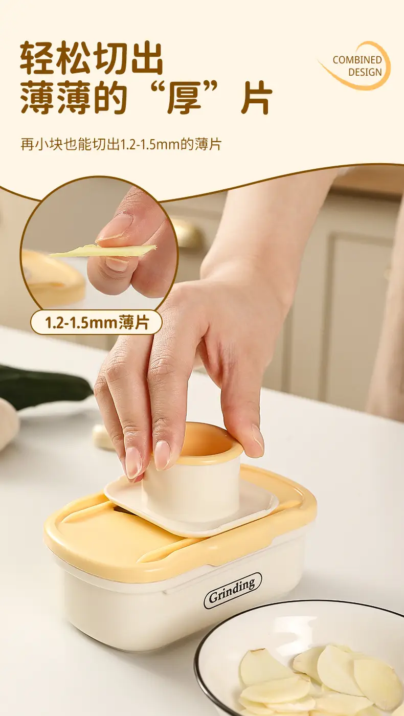 Manual Ginger & Garlic Grinder 2-in-1 Kitchen Tool — feature 16