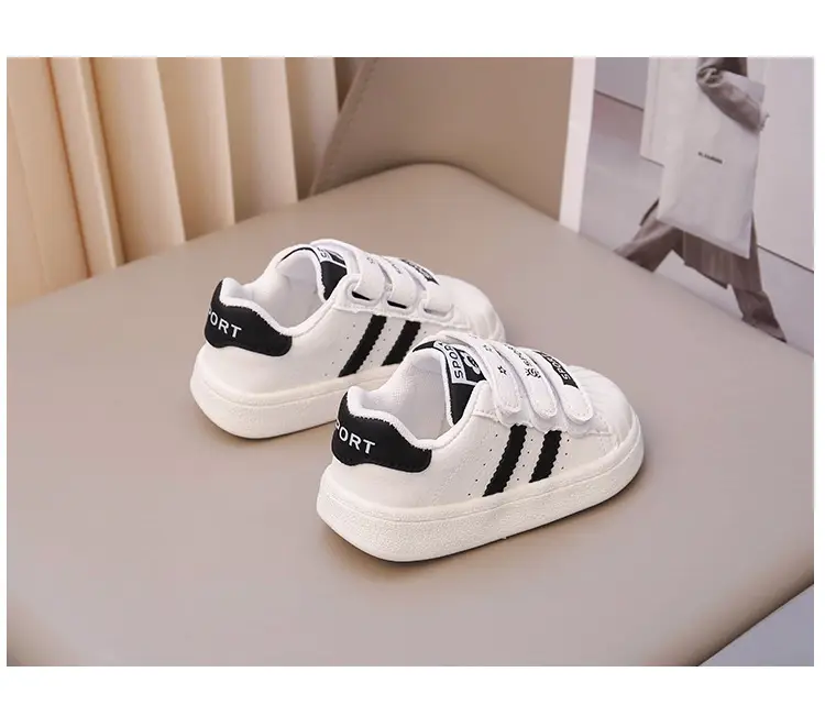 Baby White Strap Sneakers for Girls Spring Autumn — feature 12