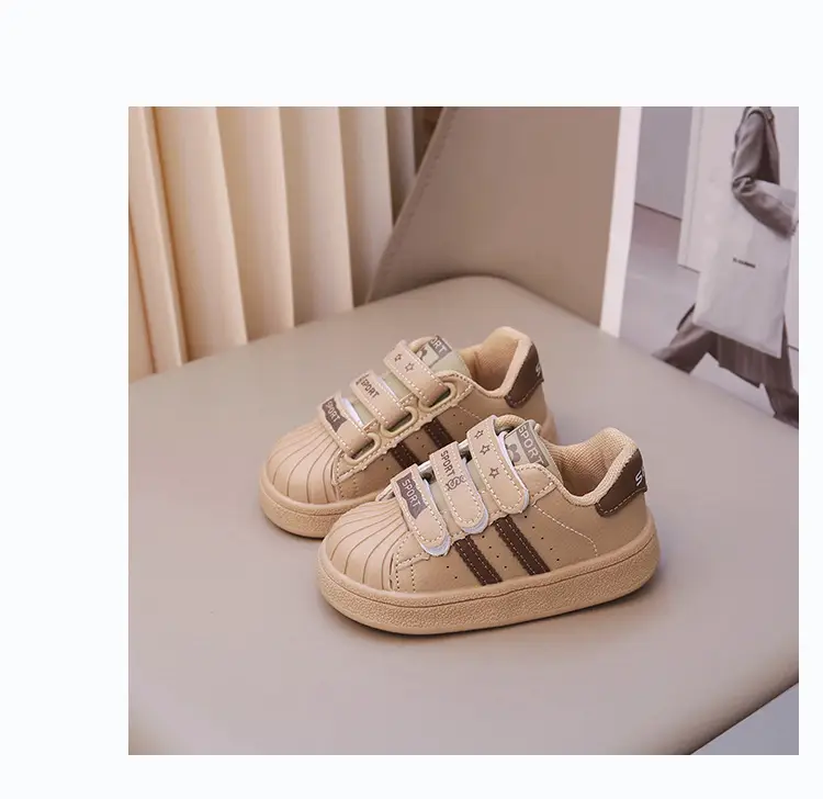 Baby White Strap Sneakers for Girls Spring Autumn — feature 14