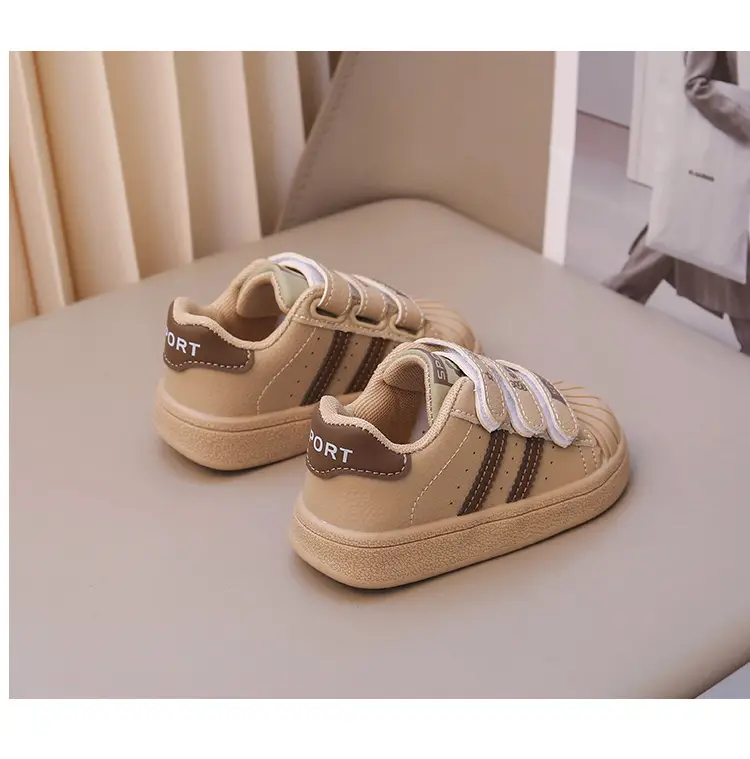 Baby White Strap Sneakers for Girls Spring Autumn — feature 17