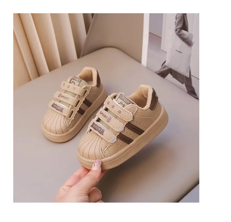 Baby White Strap Sneakers for Girls Spring Autumn — feature 18