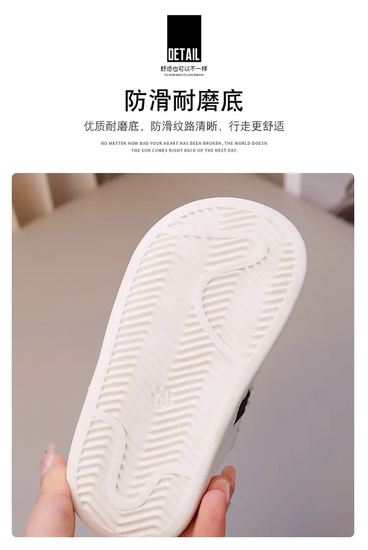 Baby White Strap Sneakers for Girls Spring Autumn — feature 6