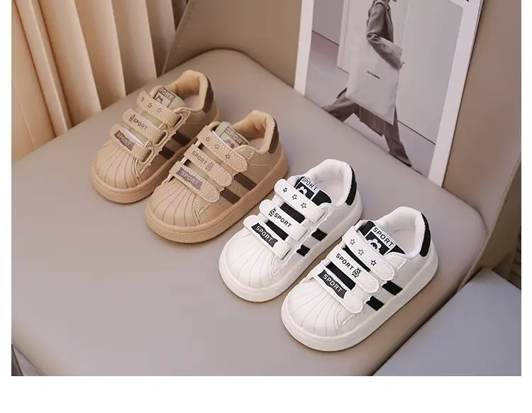 Baby White Strap Sneakers for Girls Spring Autumn — feature 8