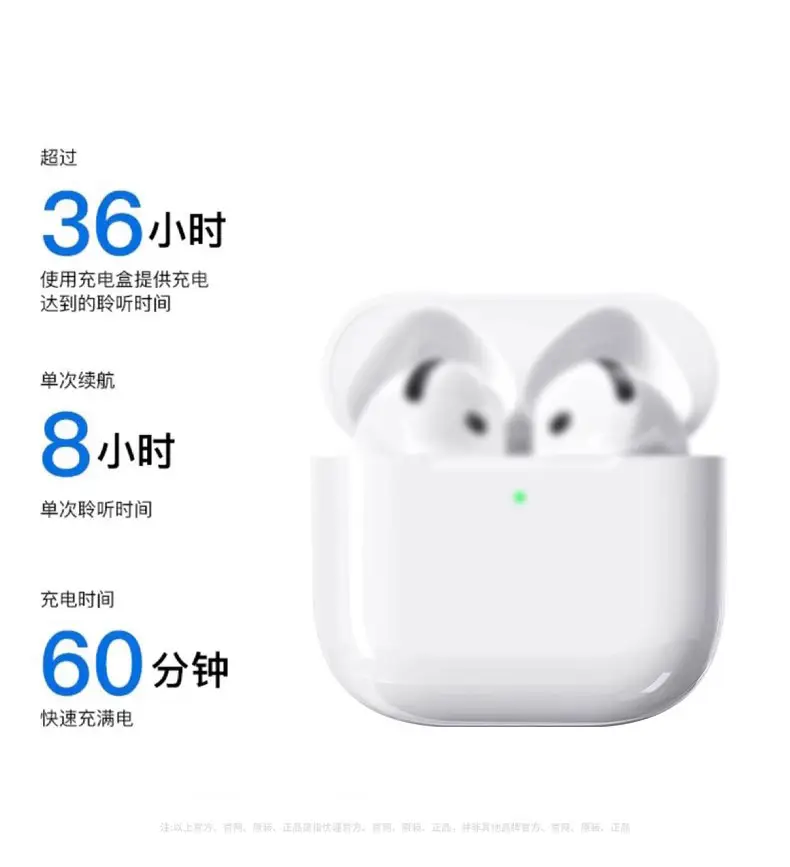Huaqiangbei Air4 Bluetooth Headphones White Long Battery — feature 24