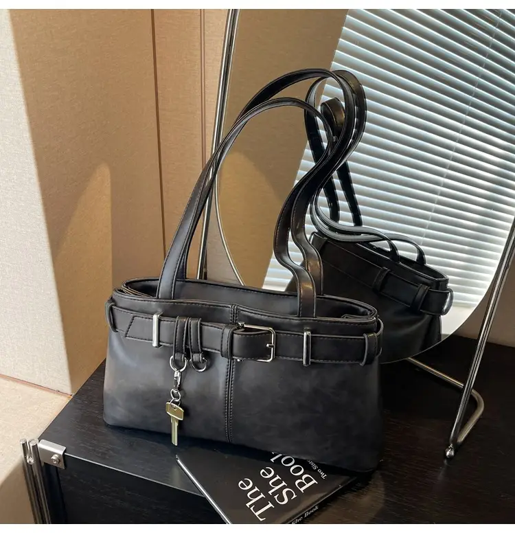 Women's Vintage Brown Shoulder Bag 2024 Autumn Winter — feature 12