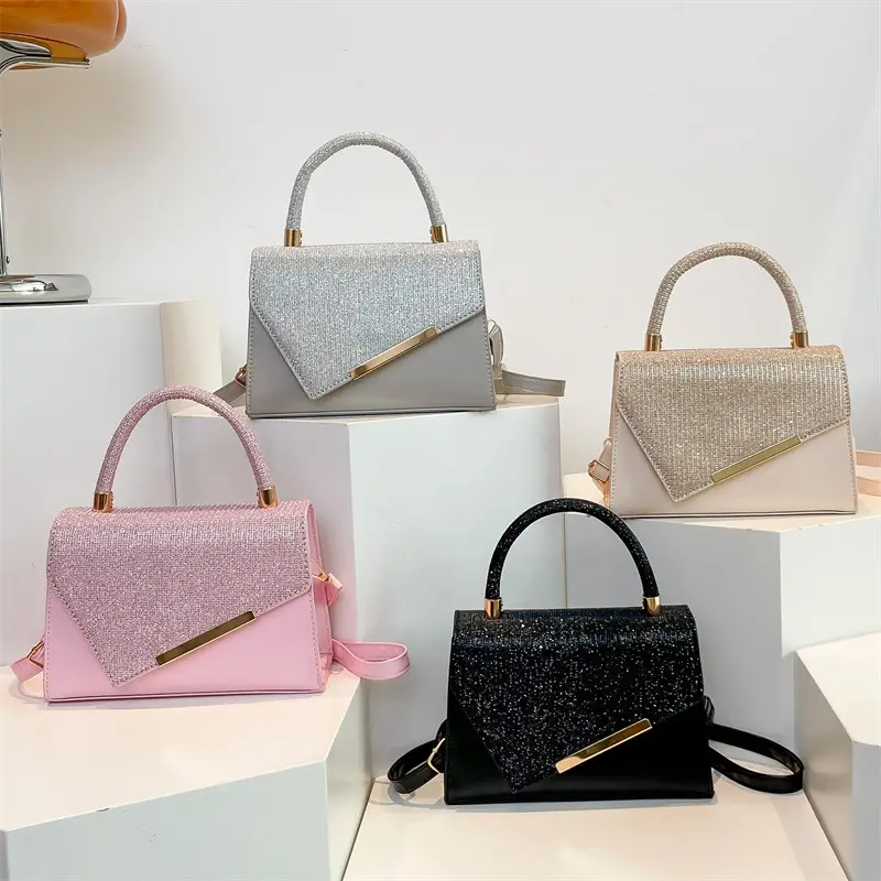 Women's High-end Gold Silk Embroidery Shoulder Crossbody Bag - Image 6