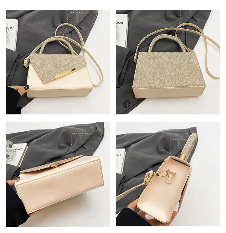 Women's High-end Gold Silk Embroidery Shoulder Crossbody Bag — feature 10