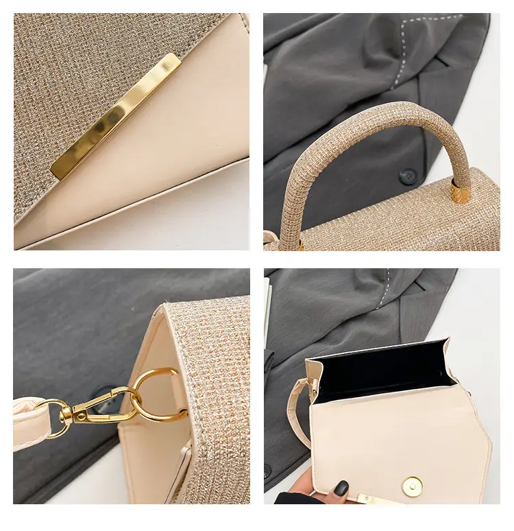 Women's High-end Gold Silk Embroidery Shoulder Crossbody Bag — feature 11