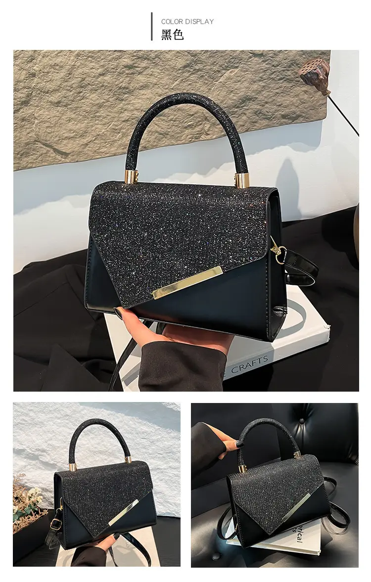 Women's High-end Gold Silk Embroidery Shoulder Crossbody Bag — feature 24