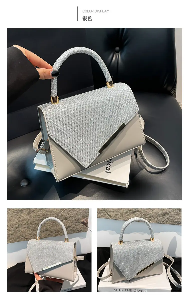 Women's High-end Gold Silk Embroidery Shoulder Crossbody Bag — feature 26