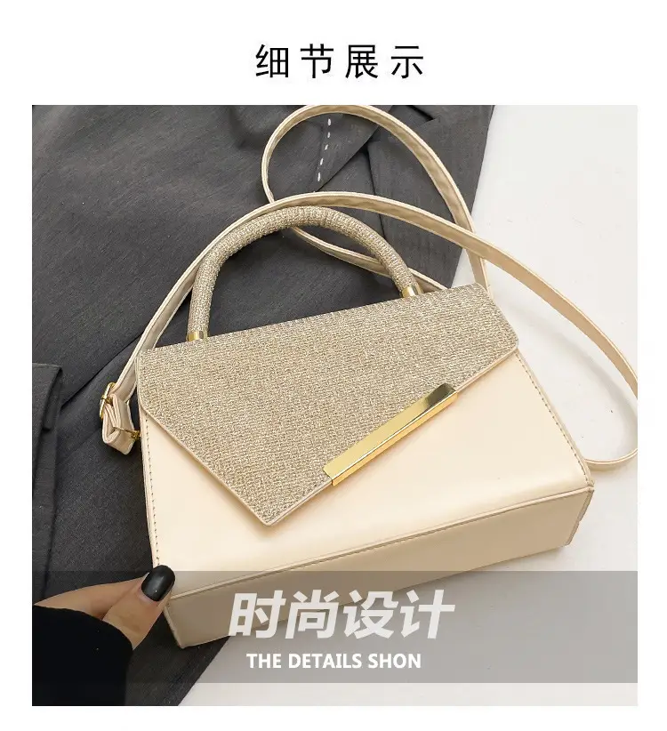 Women's High-end Gold Silk Embroidery Shoulder Crossbody Bag — feature 4