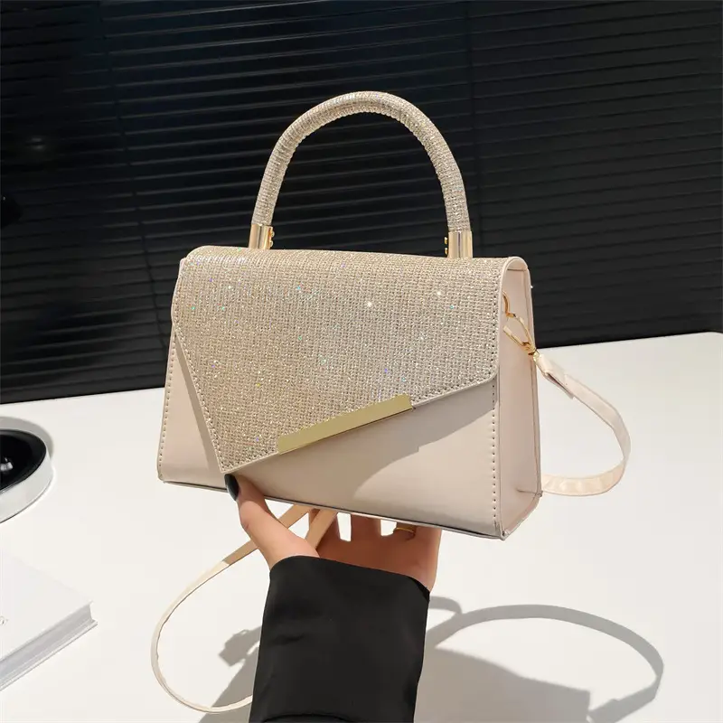 Women's High-end Gold Silk Embroidery Shoulder Crossbody Bag - Image 2