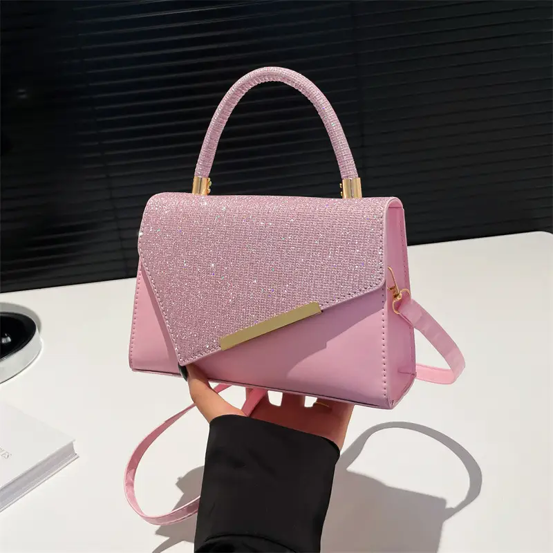 Women's High-end Gold Silk Embroidery Shoulder Crossbody Bag - Image 3