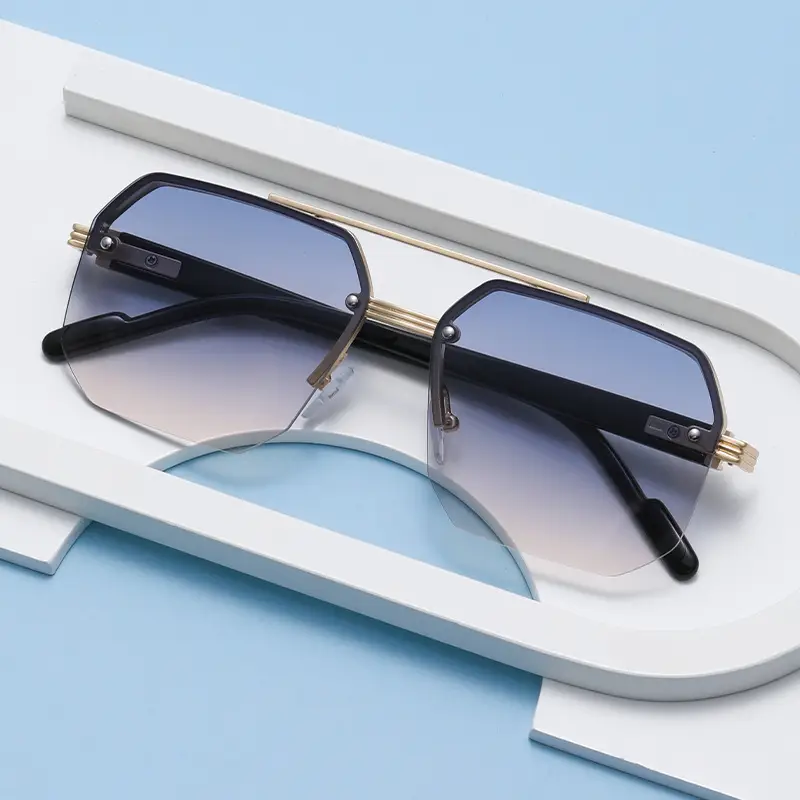 European American Ins Boys Sunglasses Anti-Ultraviolet Half Frame - Image 5