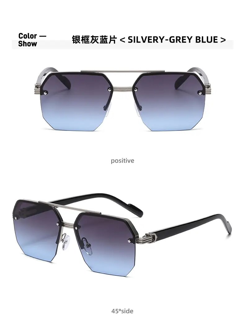 European American Ins Boys Sunglasses Anti-Ultraviolet Half Frame β feature 13