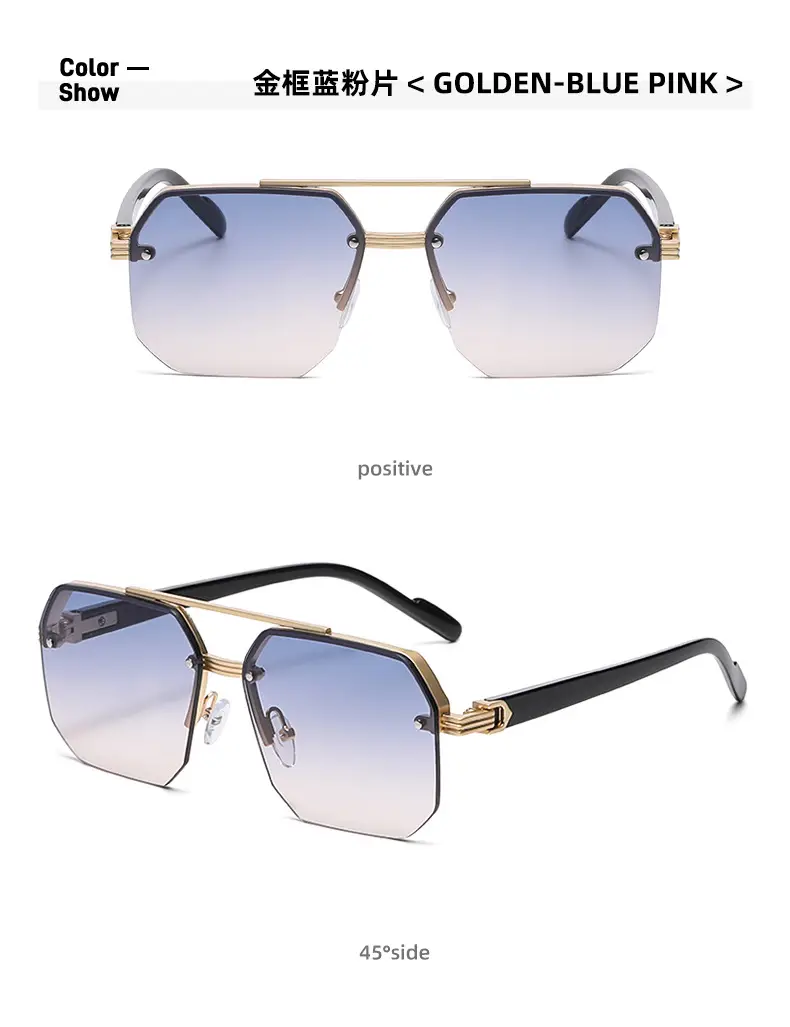 European American Ins Boys Sunglasses Anti-Ultraviolet Half Frame β feature 14