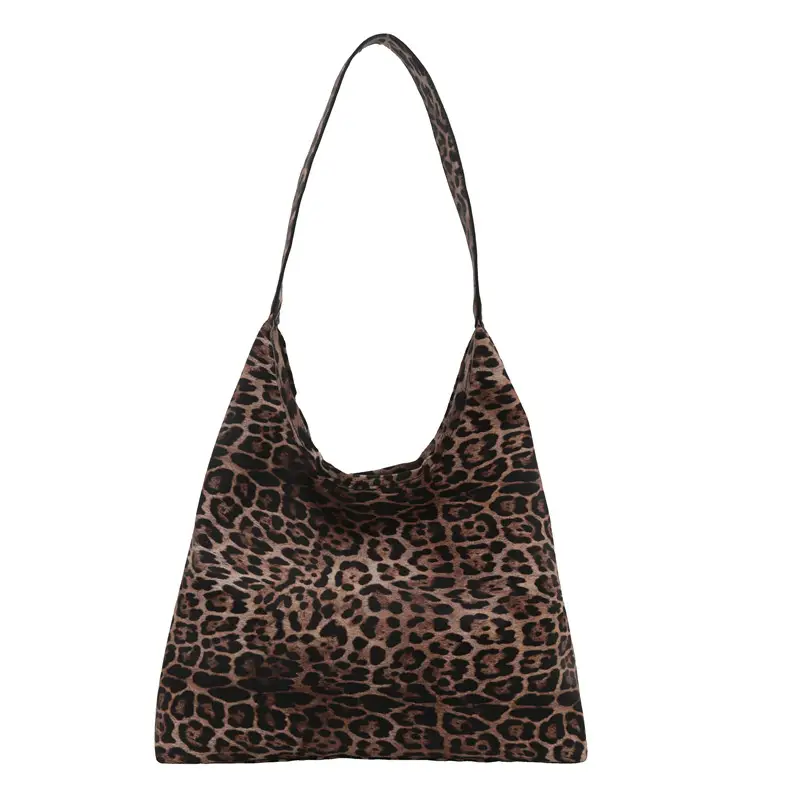 Leopard Print Large Capacity Women's Shoulder Bag - Image 8