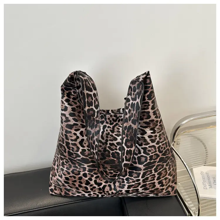 Leopard Print Large Capacity Women's Shoulder Bag — feature 11