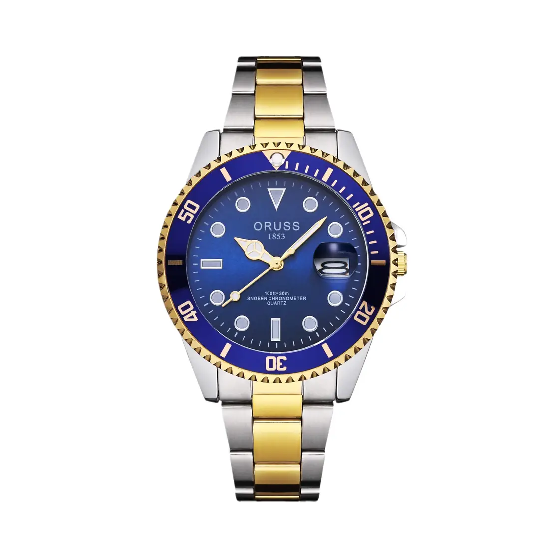 Swiss Aorushi Brand Men's Watch Male Student Luminous Waterproof High-end Large Dial Automatic Non-mechanical Watch