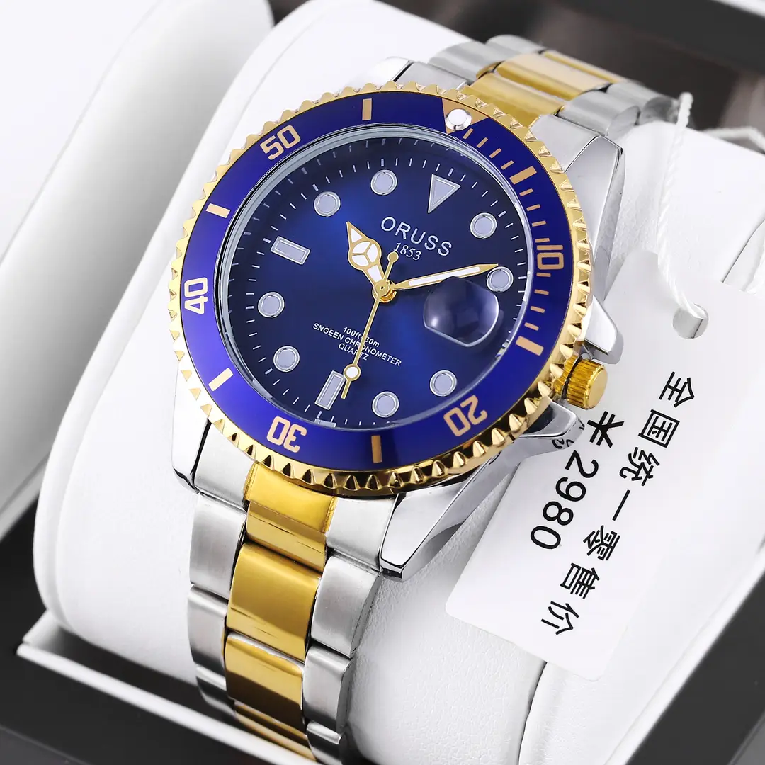 Swiss Aorushi Brand Men's Watch Male Student Luminous Waterproof High-end Large Dial Automatic Non-mechanical Watch — feature 2